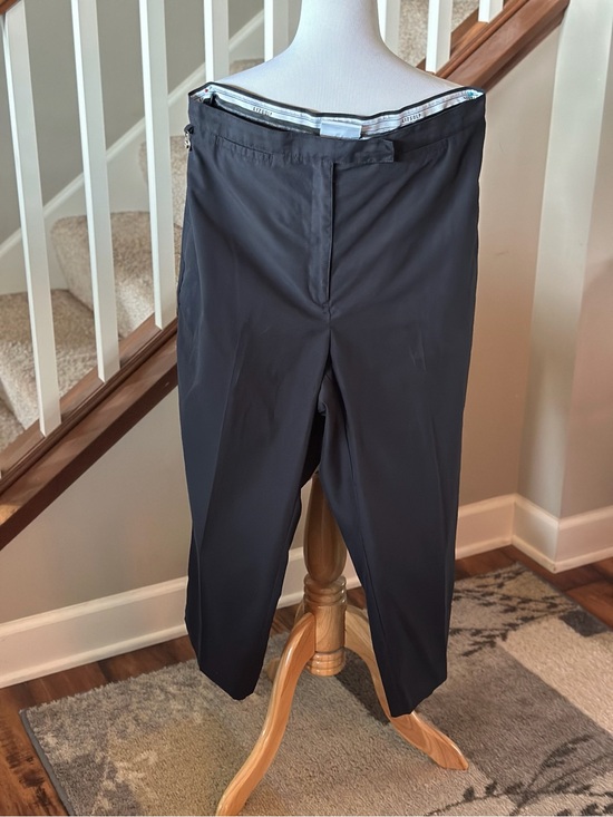 Liz Golf Pants - Classic Black Pull-On Golf Pants - N1014
